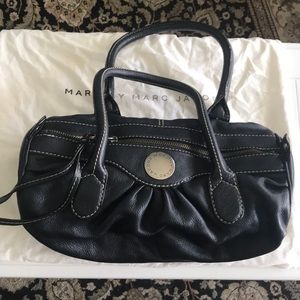 Marc Jacobs dark navy blue leather purse